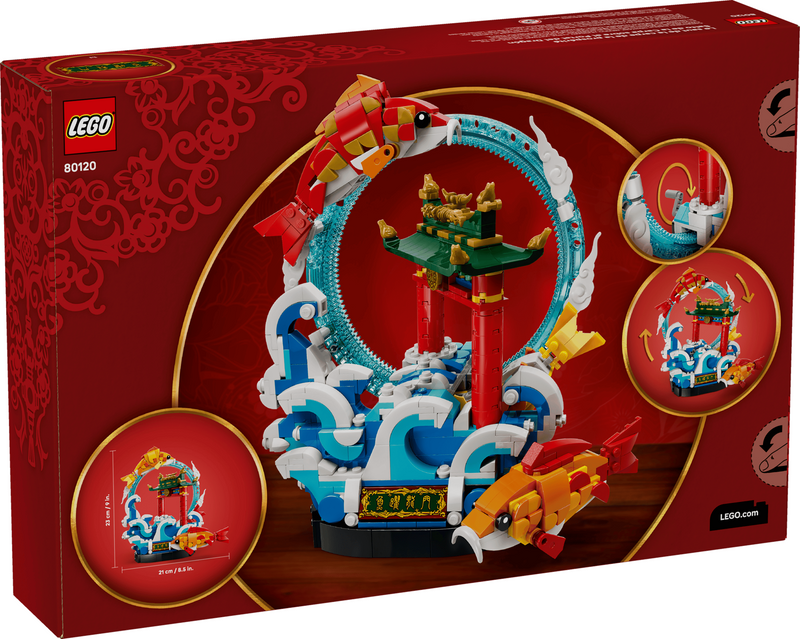 LEGO - Prosperity Carp Leaping 80120