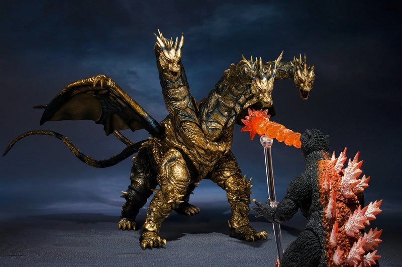 Godzilla: Final Wars (2004) - S.H.MonsterArts - Keizer Ghidorah (Preorder May 2027)