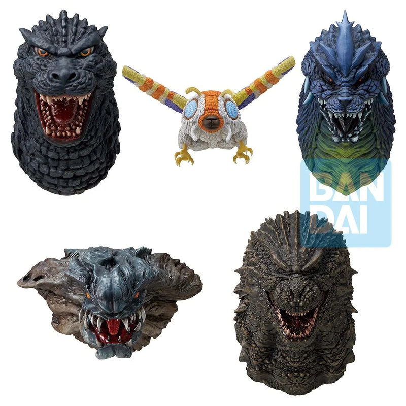 Godzilla - Ichibansho Zakka - Monster Head Magnet (Zero's Heartbeat) Box of 6 Random Magnets (Preorder Q1 2027)