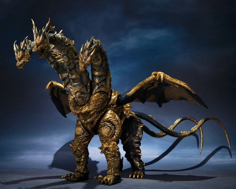 Godzilla: Final Wars (2004) - S.H.MonsterArts - Keizer Ghidorah (Preorder May 2027)