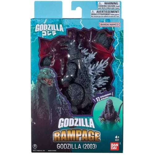 Godzilla: Tokyo SOS (2003) - Bandai 6" Scale Action Figure - Godzilla