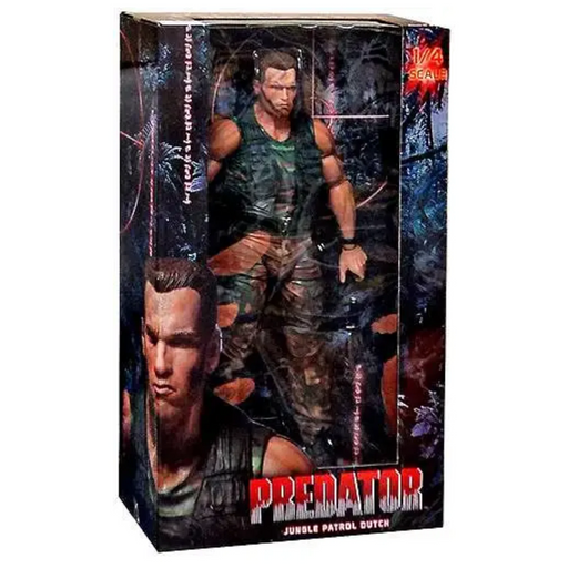 Predator Dutch (Arnold Schwarzenegger) 1/4 Scale Figure - Collectables > Action Figures > toys -  Neca