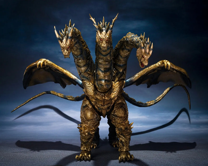 Godzilla: Final Wars (2004) - S.H.MonsterArts - Keizer Ghidorah (Preorder May 2027)