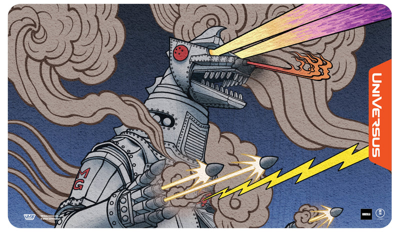 UniVersus - Playmat / Mousepad - Mechagodzilla Bionic Menace - Card Games > Collectables > TCG > CCG -  UniVersus Games