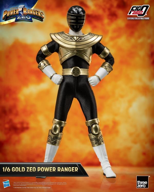Power Rangers Zeo - FigZero Gold Zeo Ranger 1/6 Scale Figure - Collectables > Action Figures > toys -  ThreeZero