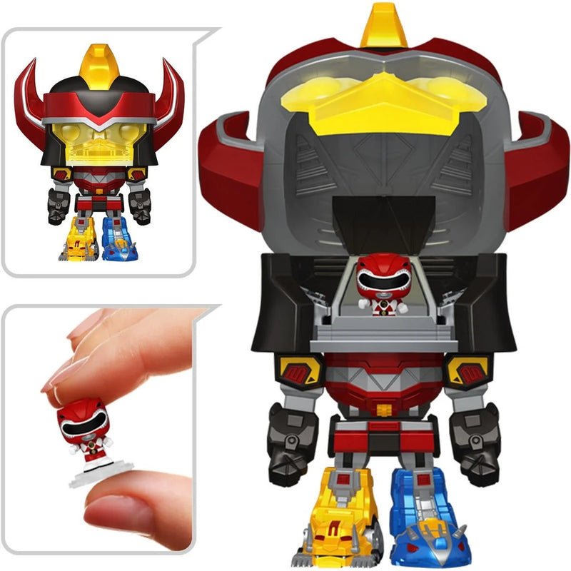 Funko Bitty Pop! - Mighty Morphin Power Rangers - Megazord with Red Ranger Bitty Bot Vinyl Figure