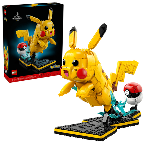 LEGO - Pikachu and Poké Ball 72152 - Collectables > Action Figures > toys -  Lego