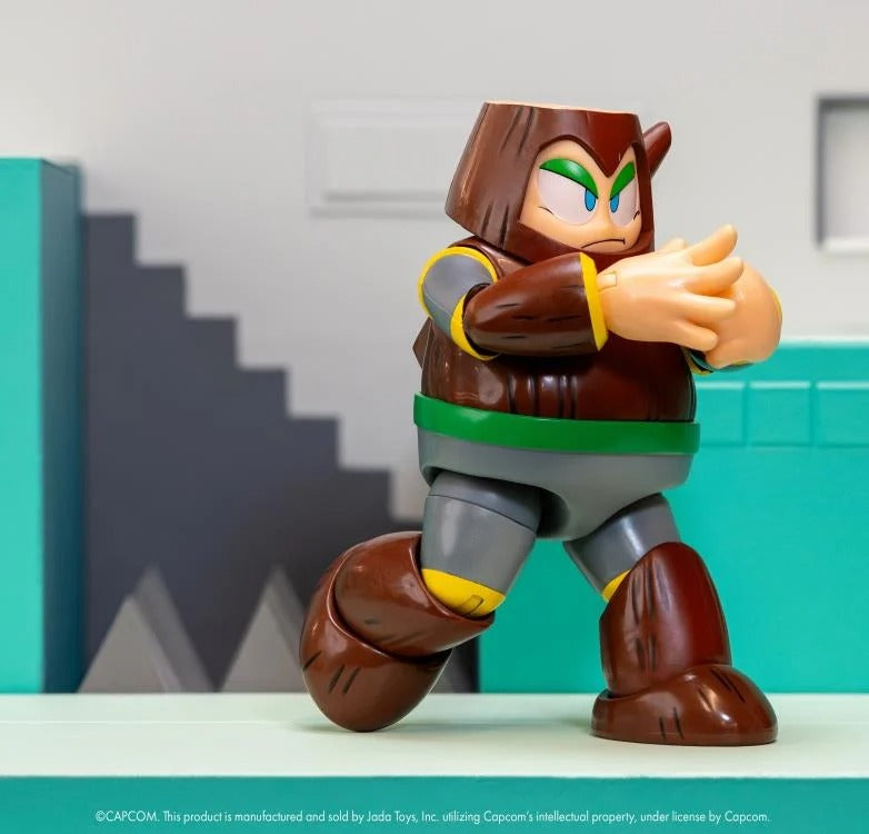 Mega Man - Wood Man Deluxe 1/12 Scale Action Figure (Preorder Q4 2025) - Collectables > Action Figures > toys -  Jada Toys