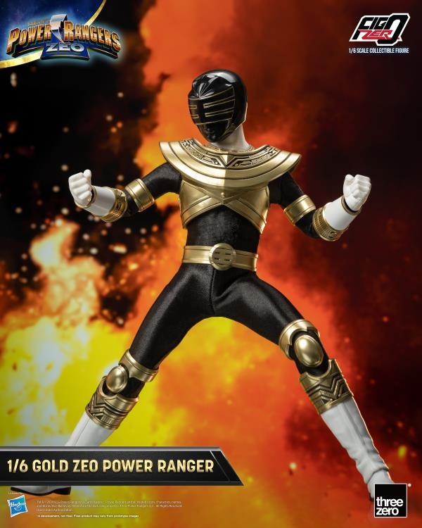 Power Rangers Zeo - FigZero Gold Zeo Ranger 1/6 Scale Figure - Collectables > Action Figures > toys -  ThreeZero