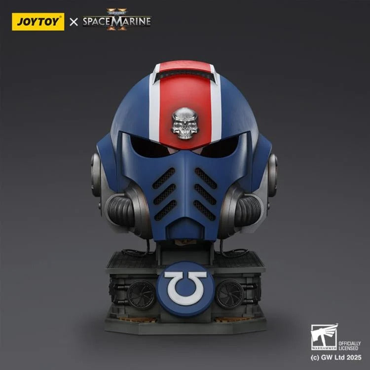 JOYTOY - Ultramarines Lieutenant Titus' MKX Helmet & Display Stand (preorder Q1 2026) - Action & Toy Figures -  Joy Toy