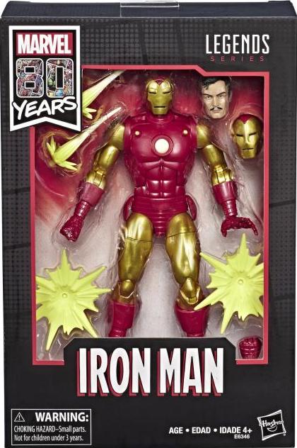 Marvel Legends Marvel Comics 80th Anniversary Iron Man - Action figure -  Hasbro