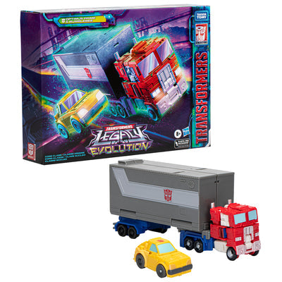 Transformers Legacy Evolution Core Class Optimus Prime & Bumblebee - Exclusive (preorder Q4) - Collectables > Action Figures > toys -  Hasbro
