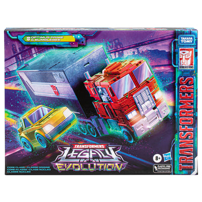 Transformers Legacy Evolution Core Class Optimus Prime & Bumblebee - Exclusive (preorder Q4) - Collectables > Action Figures > toys -  Hasbro
