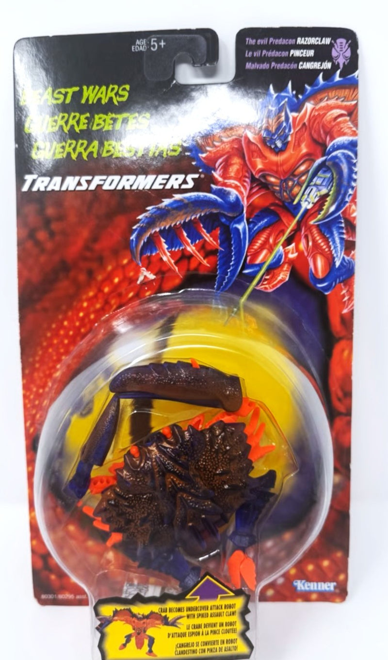 Beast Wars Razorclaw Transformers Beast Wars Razorclaw Crab Predacon — Toy Snowman