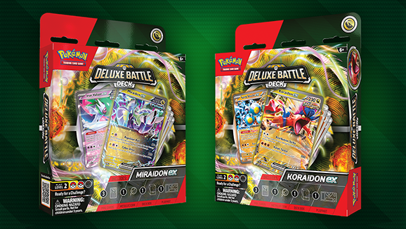 Pokémon TCG: Deluxe Battle Deck - Miraidon ex / Koraidon EX