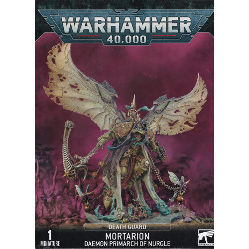 Warhammer 40,000 - Death Guard - Mortarion: Daemon Primarch of Nurgle - Miniature -  Games Workshop