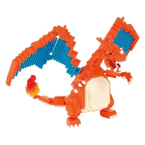 Bandai - Kawada NBPM-080 Nanoblock Pokemon Charizard DX - Model Kit > Collectable > Gunpla > Hobby -  Bandai