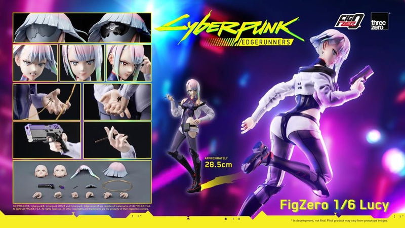 Cyberpunk: Edgerunners FigZero Lucy 1/6 Scale Figure - Collectables > Action Figures > toys -  Jada Toys