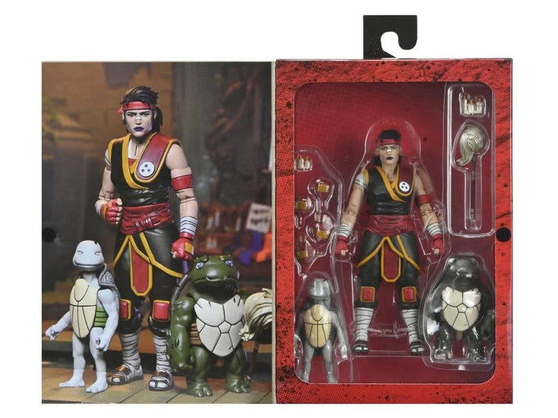 Teenage Mutant Ninja Turtles: The Last Ronin - The Lost Years Casey Marie with Baby Odyn & Uno (preorder Q4) - Action & Toy Figures -  Neca