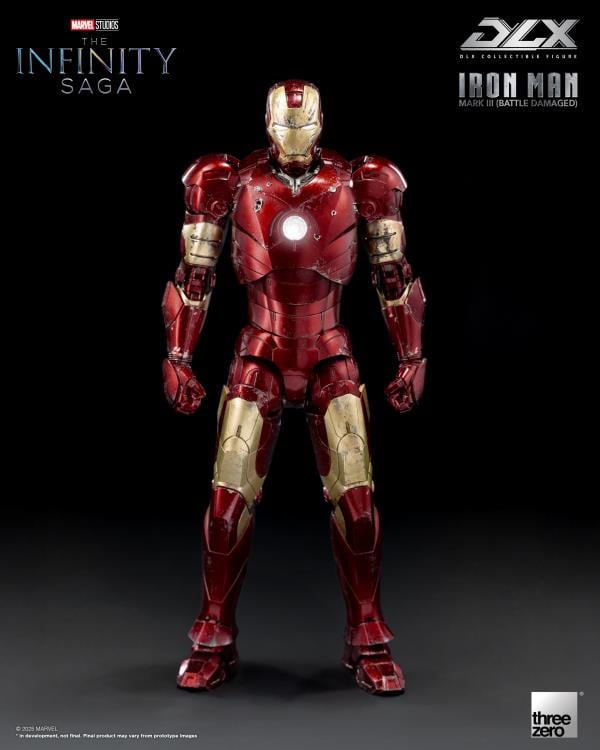 Marvel: The Infinity Saga DLX Iron Man Mark 3 (Battle Damaged) (Preorder Q1 2026) - Collectables > Action Figures > toys -  ThreeZero