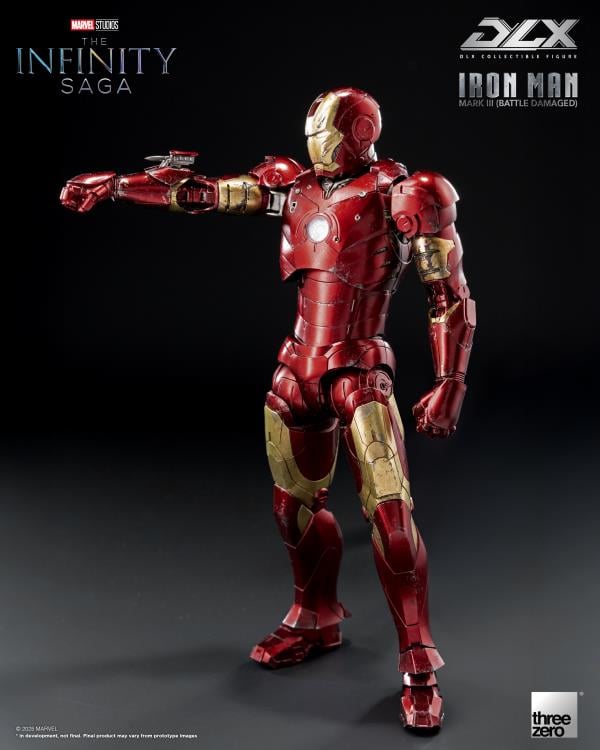 Marvel: The Infinity Saga DLX Iron Man Mark 3 (Battle Damaged) (Preorder Q1 2026) - Collectables > Action Figures > toys -  ThreeZero