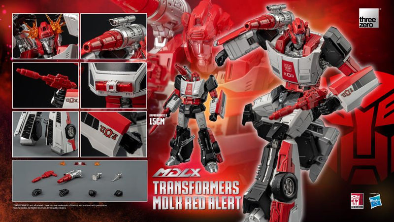 Transformers MDLX Articulated Figure Series Red Alert (preorder Dec 2025) - Collectables > Action Figures > toys -  ThreeZero