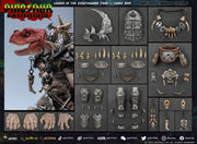 Dinosaur Battlefield - Carnotaurus Leader - White - 1/12 Scale Figure - Collectables > Action Figures > toys -  AxyToys
