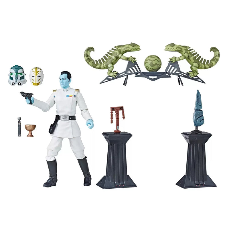 Star Wars - The Black Series - Grand Admiral Thrawn - SDCC Exclusive (Sub-Par Packaging) - Collectables > Action Figures > toys -  Hasbro