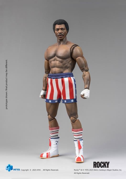 Rocky - Exquisite Super Series - Apollo Creed - 1/12 Scale (preorder Q3 2026) - Collectables > Action Figures > toys -  HIYA TOYS