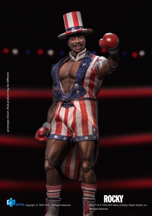 Rocky - Exquisite Super Series - Apollo Creed - 1/12 Scale (preorder Q3 2026) - Collectables > Action Figures > toys -  HIYA TOYS