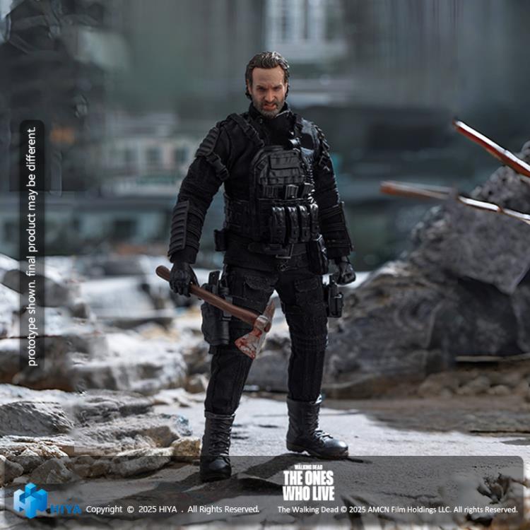 The Walking Dead: The Ones Who Lived Exquisite Super Series - Rick Grimes - 1/12 Scale (preorder Q2 2026) - Collectables > Action Figures > toys -  HIYA TOYS