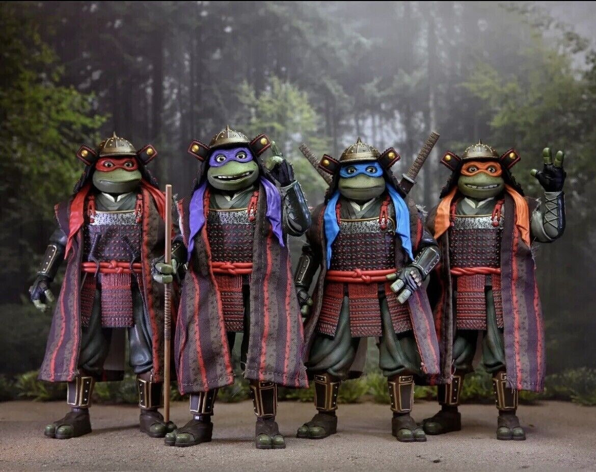 Teenage Mutant Ninja Turtles 3 - Action Figures - Samurai Turtles Teenage Mutant Ninja Turtles 3 - Action Figures - Samurai Turtles