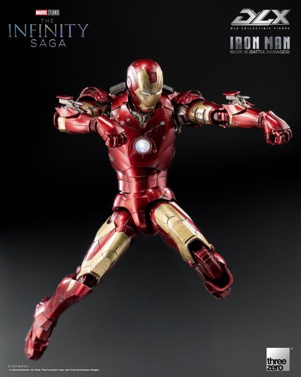 Marvel: The Infinity Saga DLX Iron Man Mark 3 (Battle Damaged) (Preorder Q1 2026) - Collectables > Action Figures > toys -  ThreeZero
