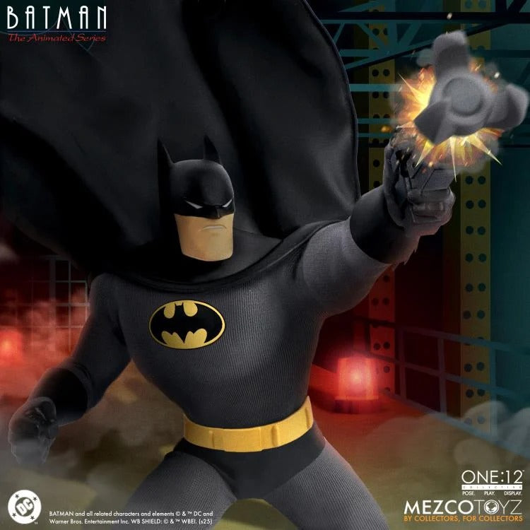 【かわいいウサギ】THE BATMAN One:12 フィギュア メズコ Batman: The Animated Series One:12 Collective Batman Action Figure