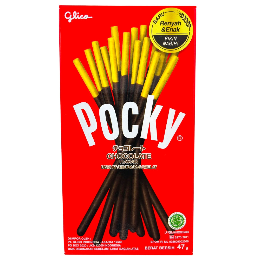 Pocky Sticker Pocky Sticks Original Chocolate 45g | Toy Snowman