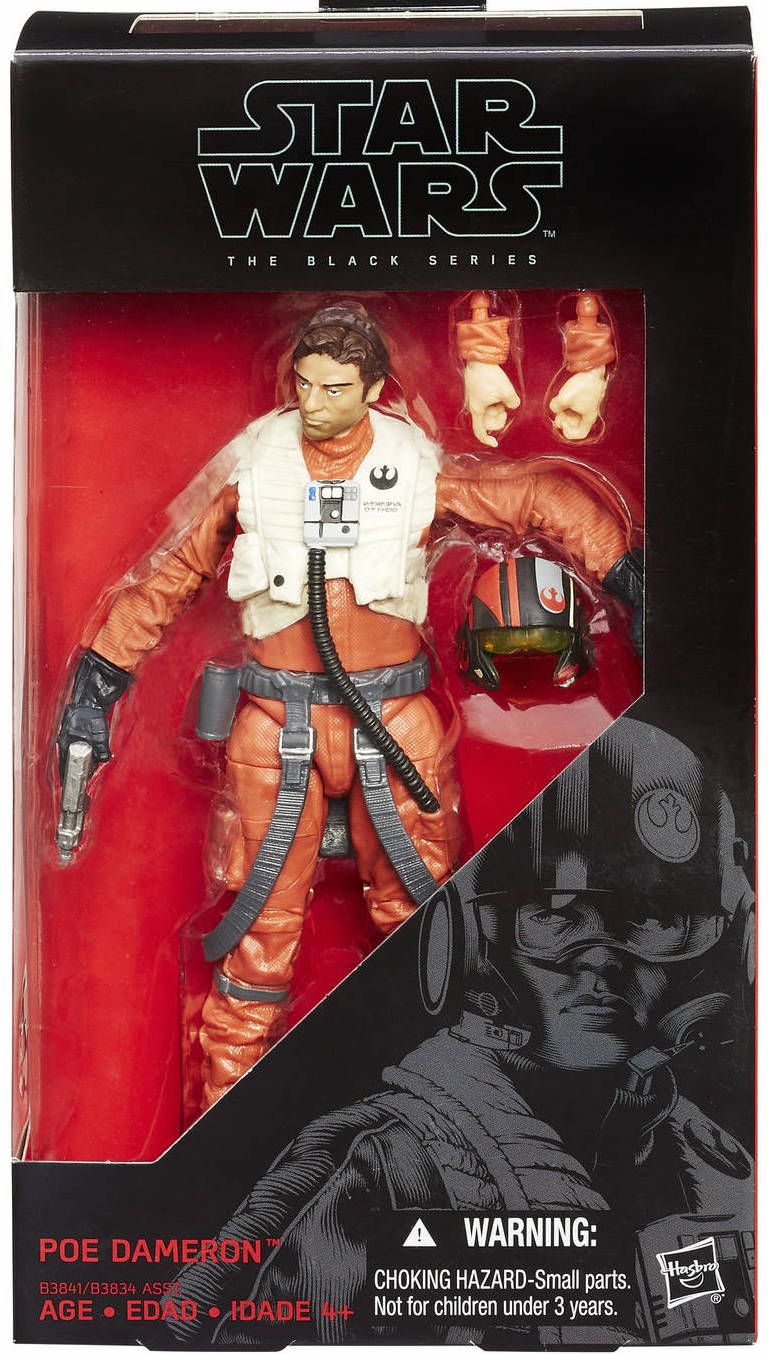 Star Wars 6" Black Series Poe Dameron - Action figure -  Hasbro