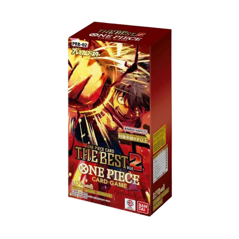 One Piece TCG - The Best Vol.2 - Japanese Booster Box - PRB-02