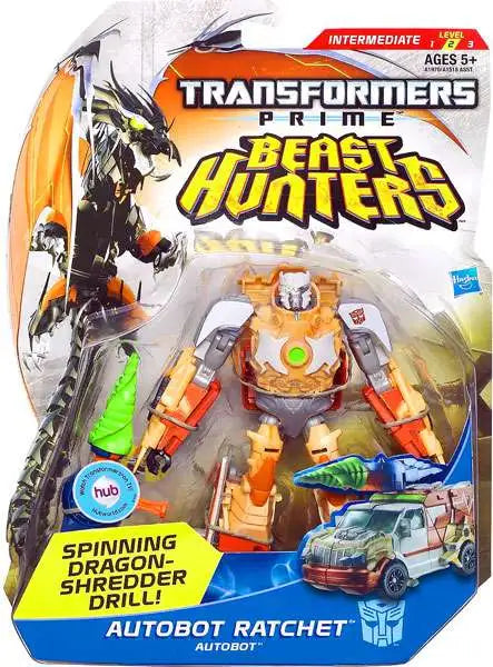 Transformers Prime Beast Hunters Deluxe Class Ratchet - Collectables > Action Figures > toys -  Hasbro