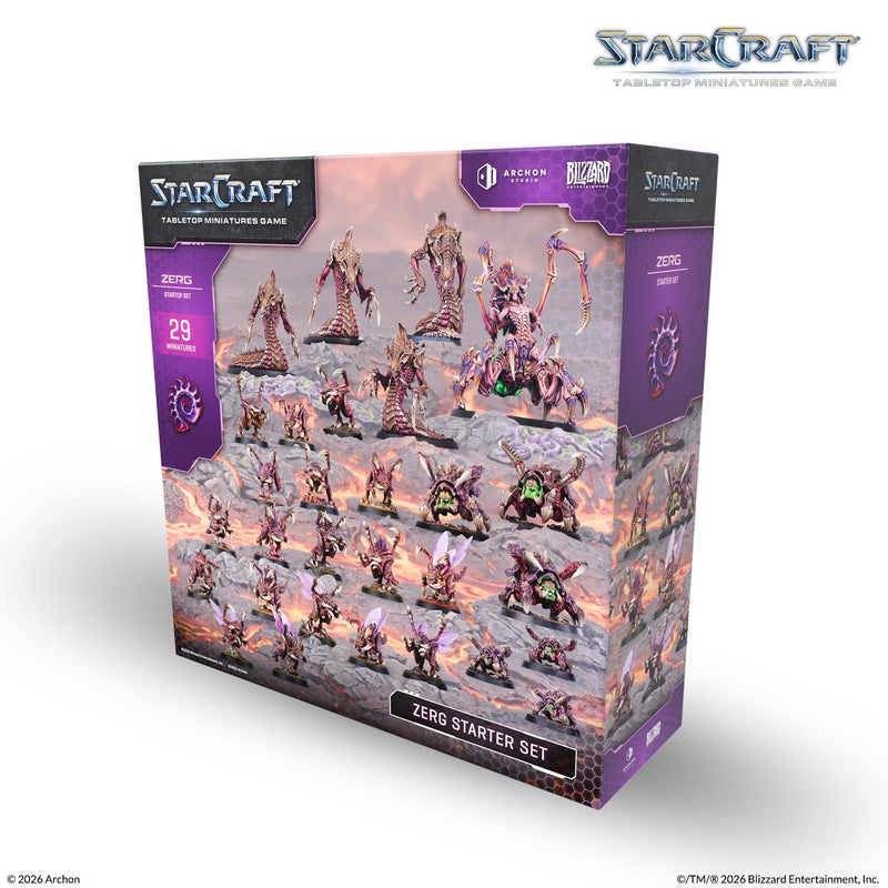 Archon Studio - Starcraft - Zerg - Starter Set (Preorder Q4 2026)
