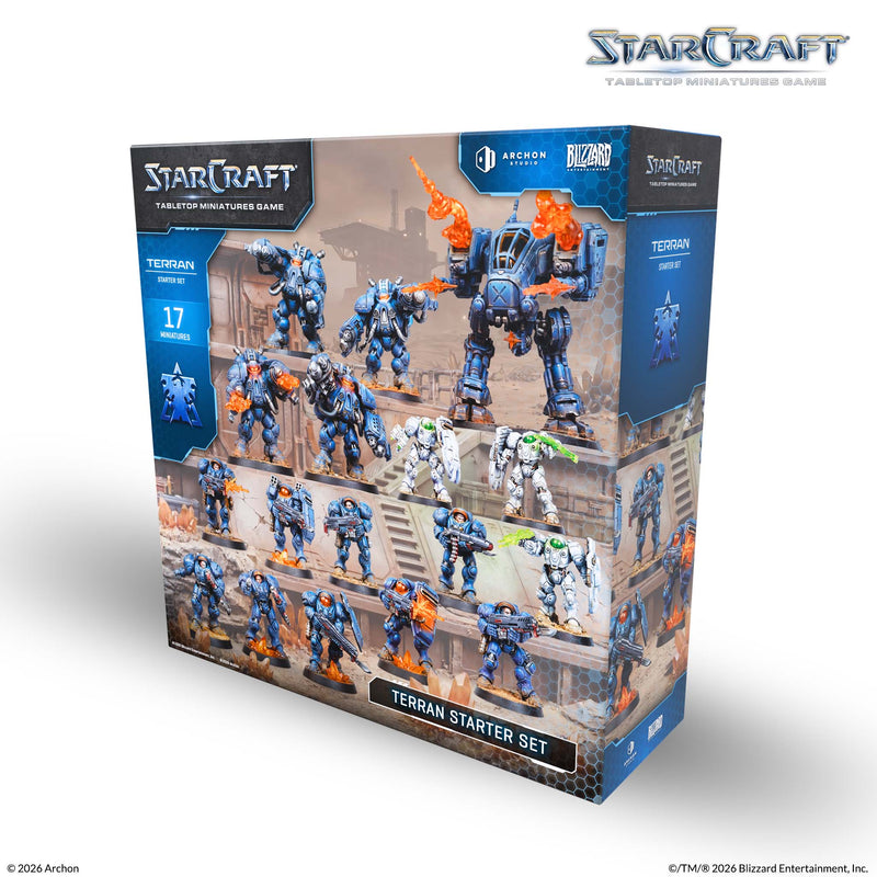 Archon Studio - Starcraft - Terran - Starter Set (Preorder Q4 2026)