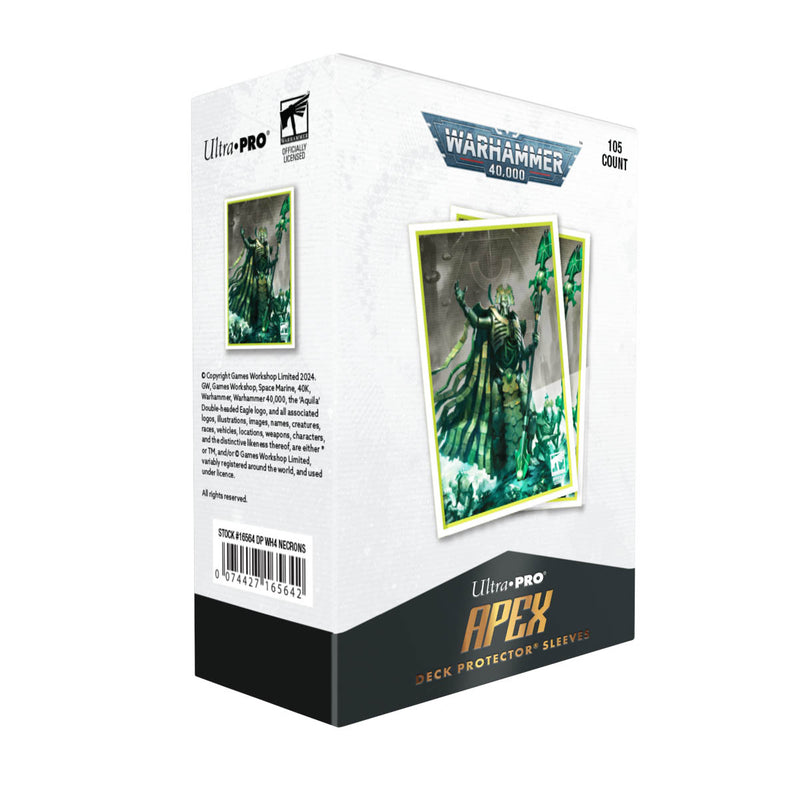 Ultra Pro - Necrons - 105ct Apex Deck Protector Sleeves for Warhammer 40,000 - Card Games > Collectables > TCG > CCG -  Ultra Pro