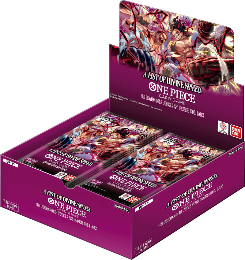 One Piece TCG - A Fist of Divine Speed - Booster Box - OP 11 - Card Games > Collectables > TCG > CCG -  Bandai