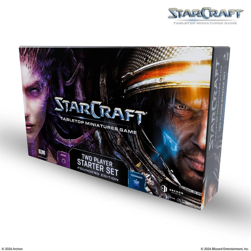Archon Studio - Starcraft - Two Player Starter Set Founders Edition (Preorder Jun 2026) - Miniature -  Archon Studio