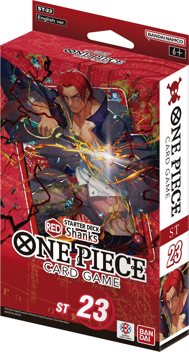 One Piece TCG - Starter Deck Shanks - ST-23 Toy Snowman One Piece TCG - Starter Deck Shanks - ST-23 Toy Snowman