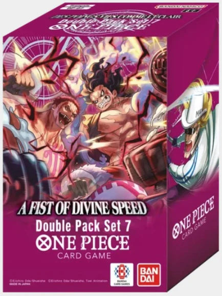One Piece TCG - A Fist of Divine Speed - Double Pack - DP-07 - Card Games > Collectables > TCG > CCG -  Bandai