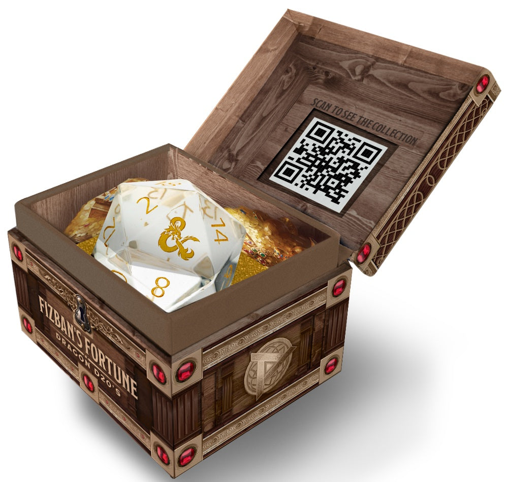 【希少】Treasures of Fantasy BOX Dungeons & Dragons - Fizban's Fortune Mystery D20 — Toy Snowman