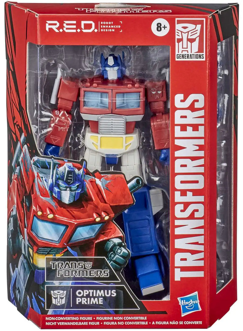 Transformers R.E.D. [Robot Enhanced Design] Vintage G1 Optimus Prime Action Figure - Collectables > Action Figures > toys -  Hasbro