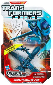 Transformers Prime Robots in Disguise Series Deluxe Class Soundwave - Collectables > Action Figures > toys -  Hasbro