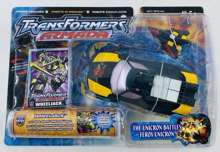 Transformers Armada Wheeljack with Wind Sheer - Collectables > Action Figures > toys -  Hasbro