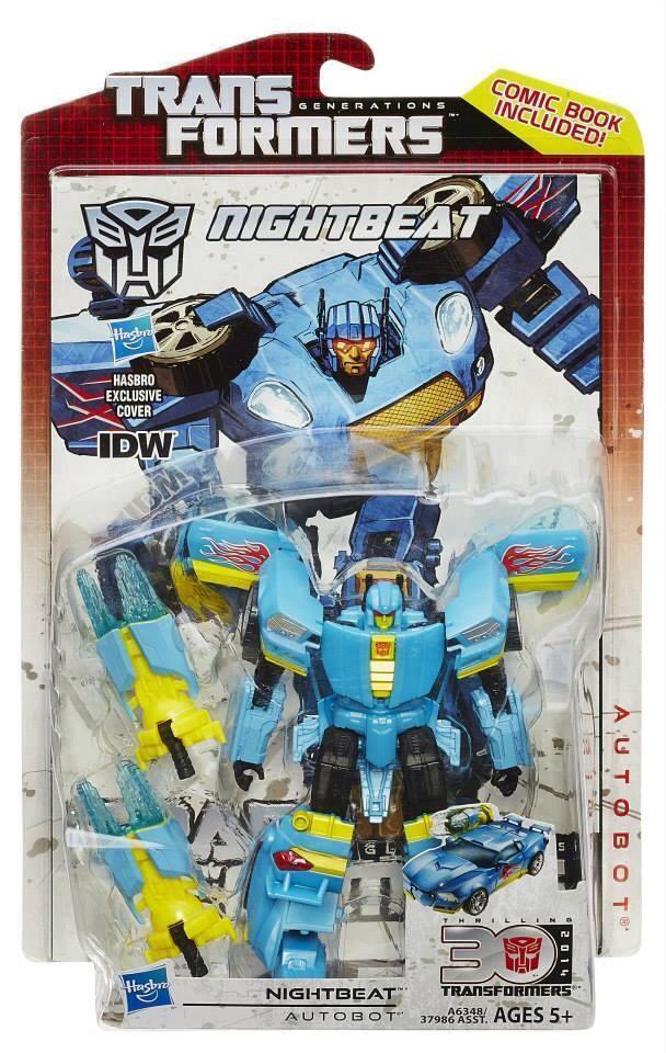 Transformers Generations Deluxe Nightbeat - Collectables > Action Figures > toys -  Hasbro